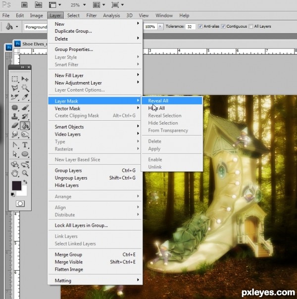 Creation of Elven Hideaway: Step 22