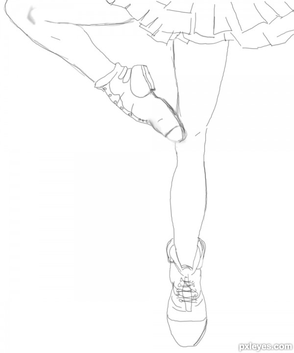 Creation of The Beauty in the Beast: Step 2