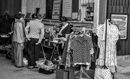 Antique Clothes Stall