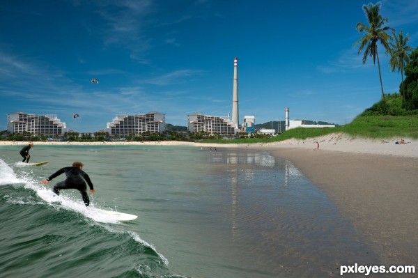 surfing