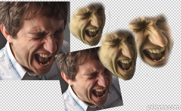 Creation of Butt Head: Step 3