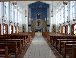 Catholic church altar