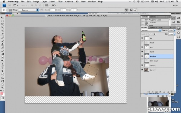 Creation of my mini me: Step 3