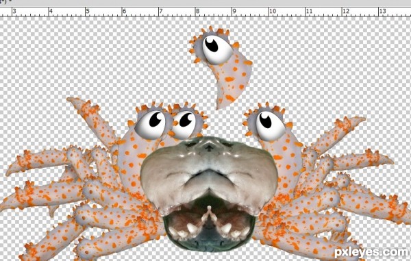 Creation of Spliced Crab Twin: Step 7