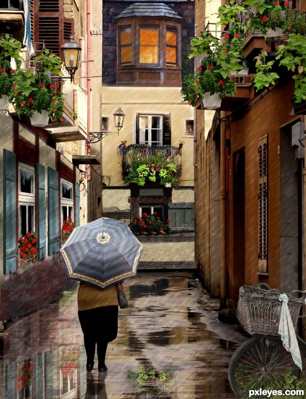 Rainy Day in Sicily 