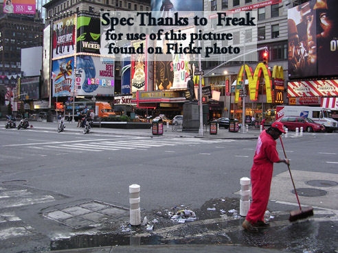 Creation of Clean Streets: Step 4
