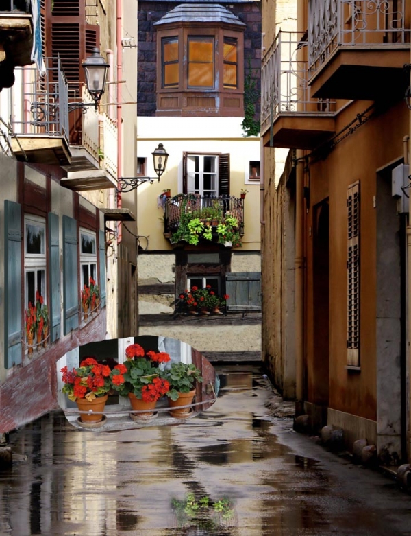 Creation of Rainy Day in Sicily : Step 11