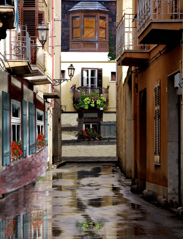 Creation of Rainy Day in Sicily : Step 12