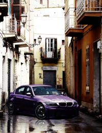 Tuned BMW in Sicily Picture