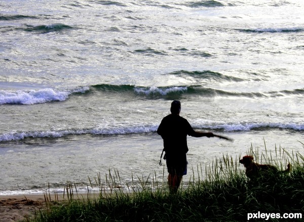 Lake Michigan Moment