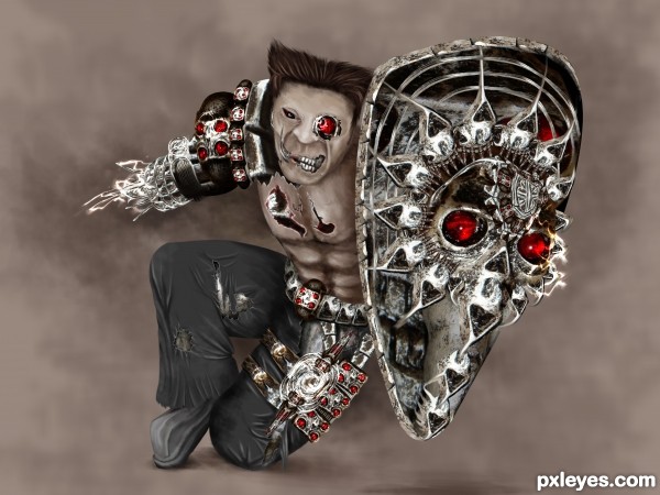 Cyborg photoshop picture)