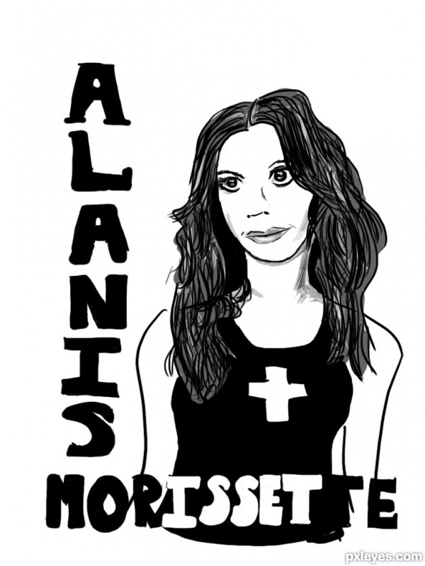 Creation of Alanis Morissette: Final Result