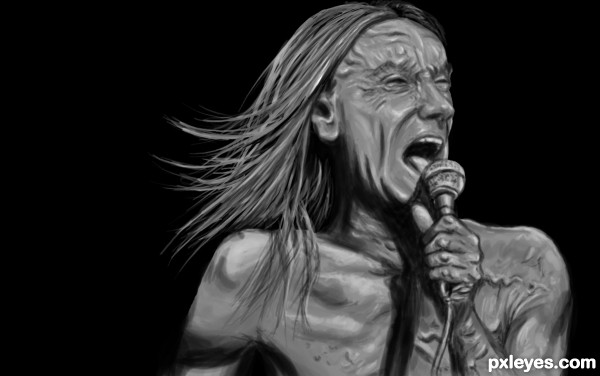 Creation of Iggy Pop: Final Result