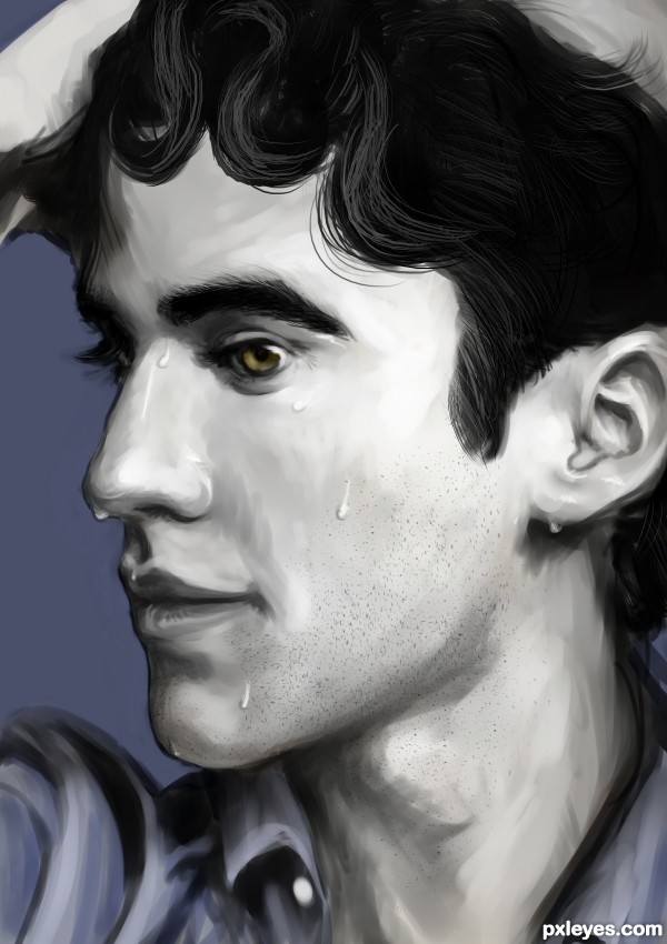 Creation of Darren Criss: Step 11