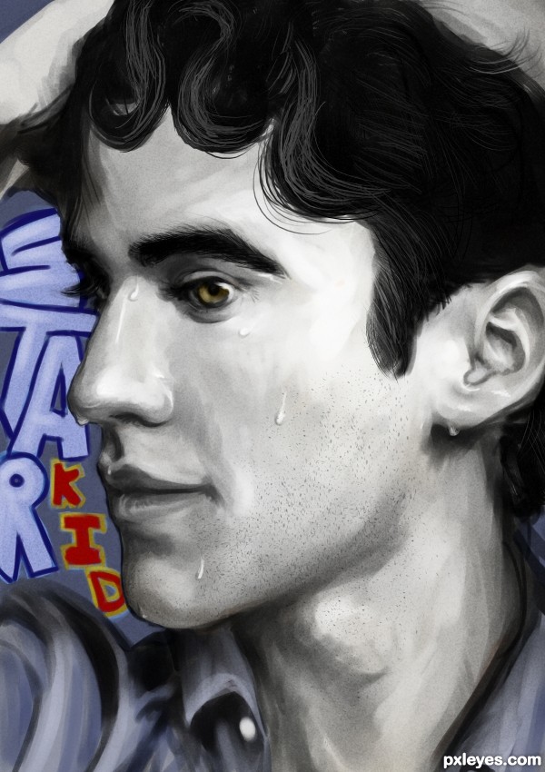 Creation of Darren Criss: Step 12