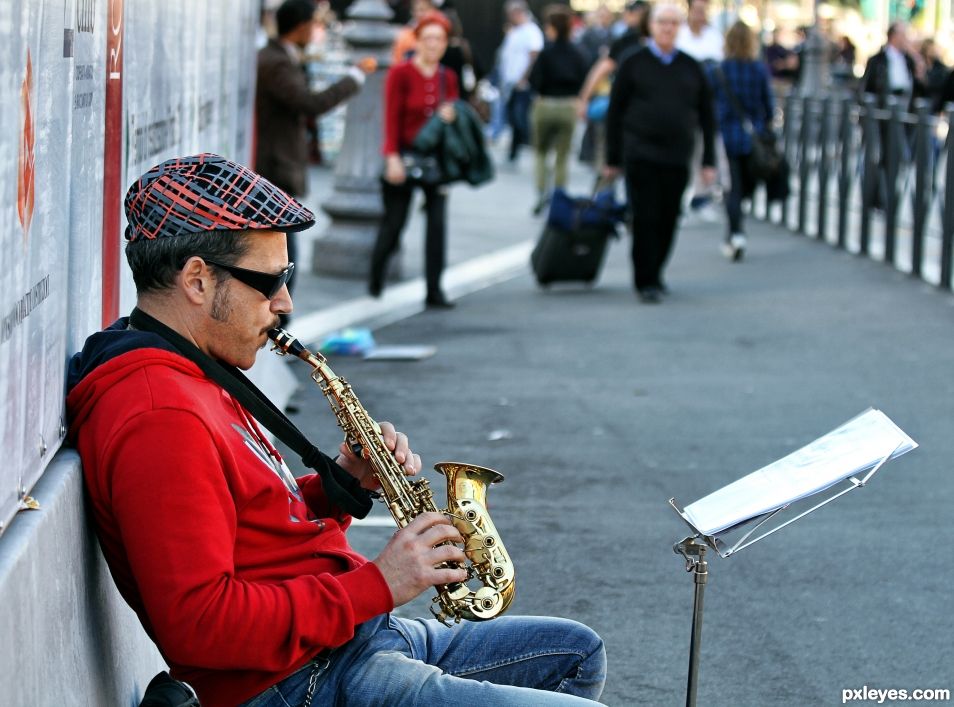 Street performer