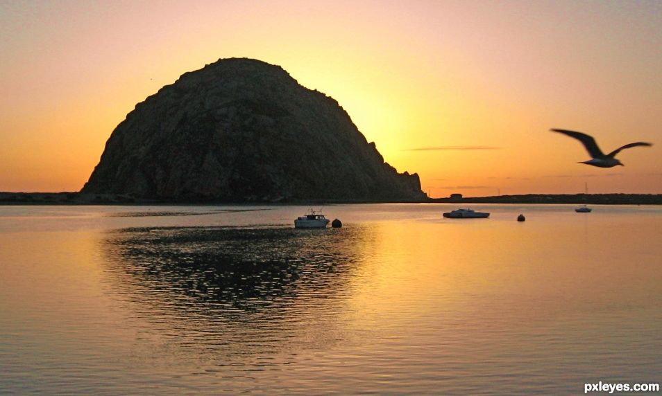 Sunset @ Morro Rock