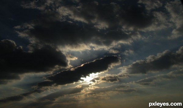 Creation of Holes in the sky!: Final Result