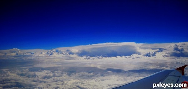 Skies of blue, clouds of white