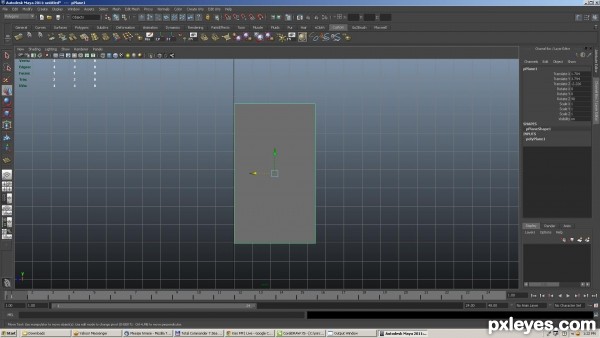 Creation of skin render: Step 1
