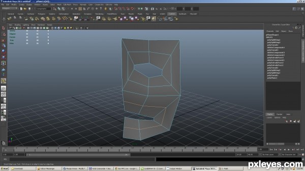 Creation of skin render: Step 3