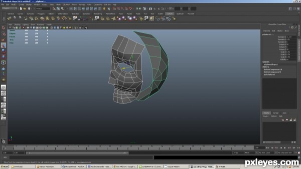 Creation of skin render: Step 6