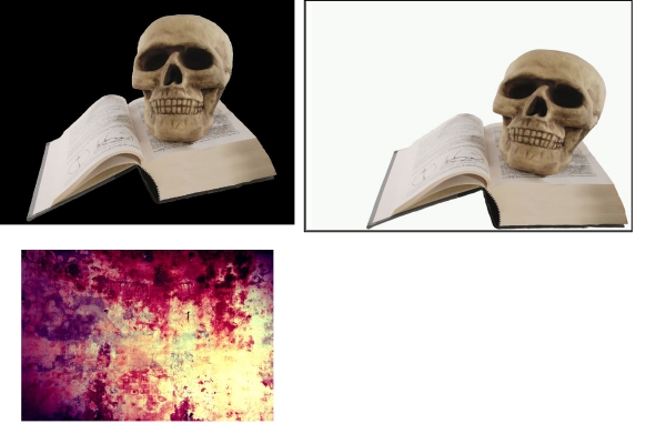 Creation of Skull Wallpaper: Step 3