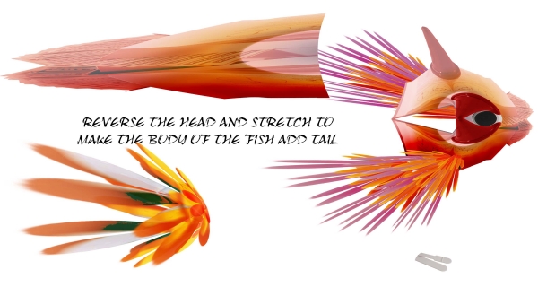 Creation of Garish Fish: Step 9