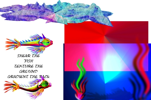Creation of Garish Fish: Step 13