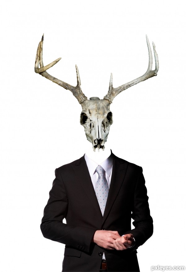 Creation of Sharp Dressed Deer.: Step 2