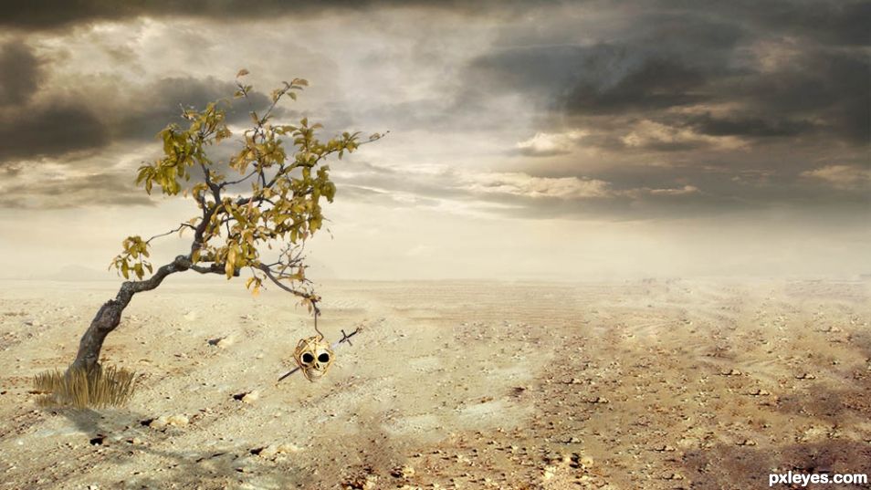 Creation of The Skully Desert: Step 4