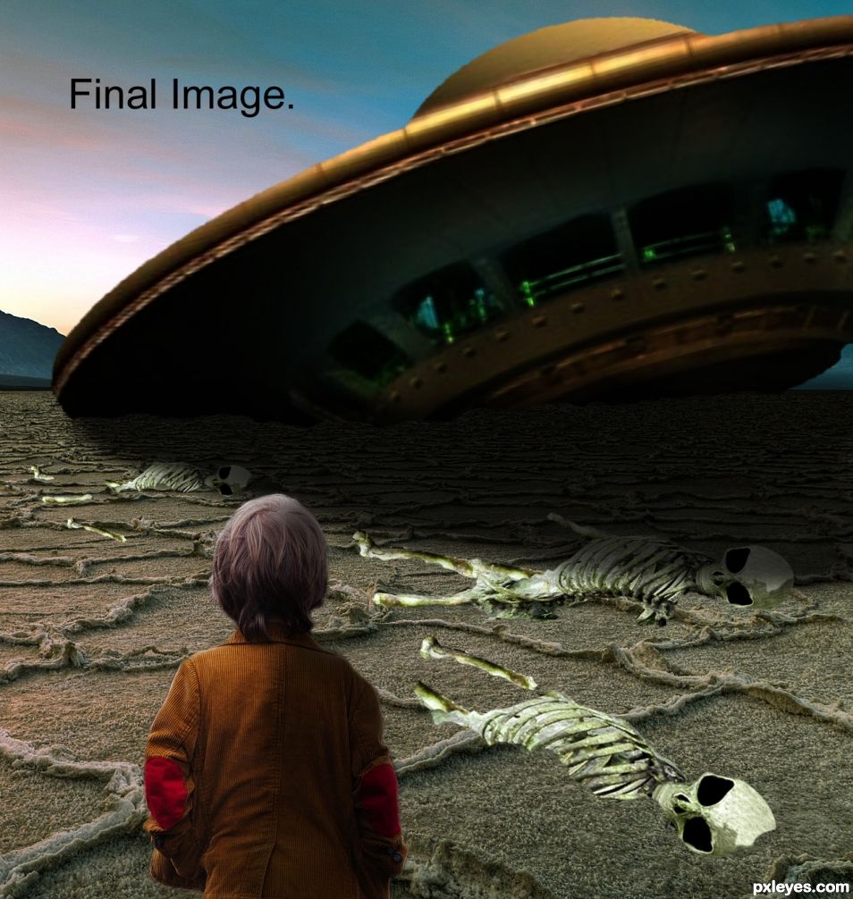 Creation of UFO Crash Witness: Step 6