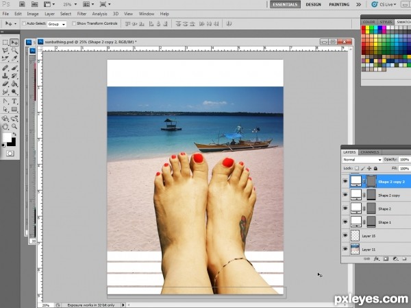 Creation of Vacation: Step 8