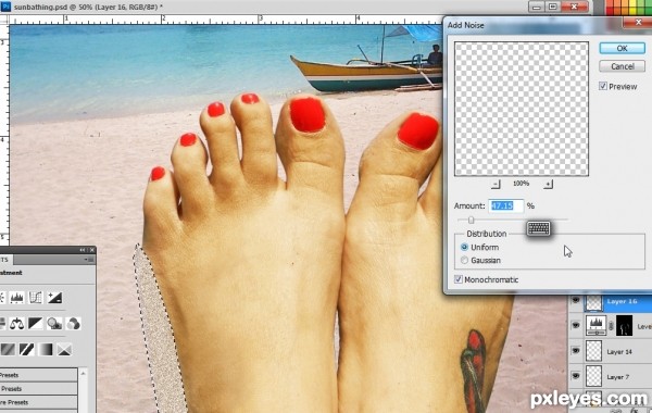 Creation of Vacation: Step 12