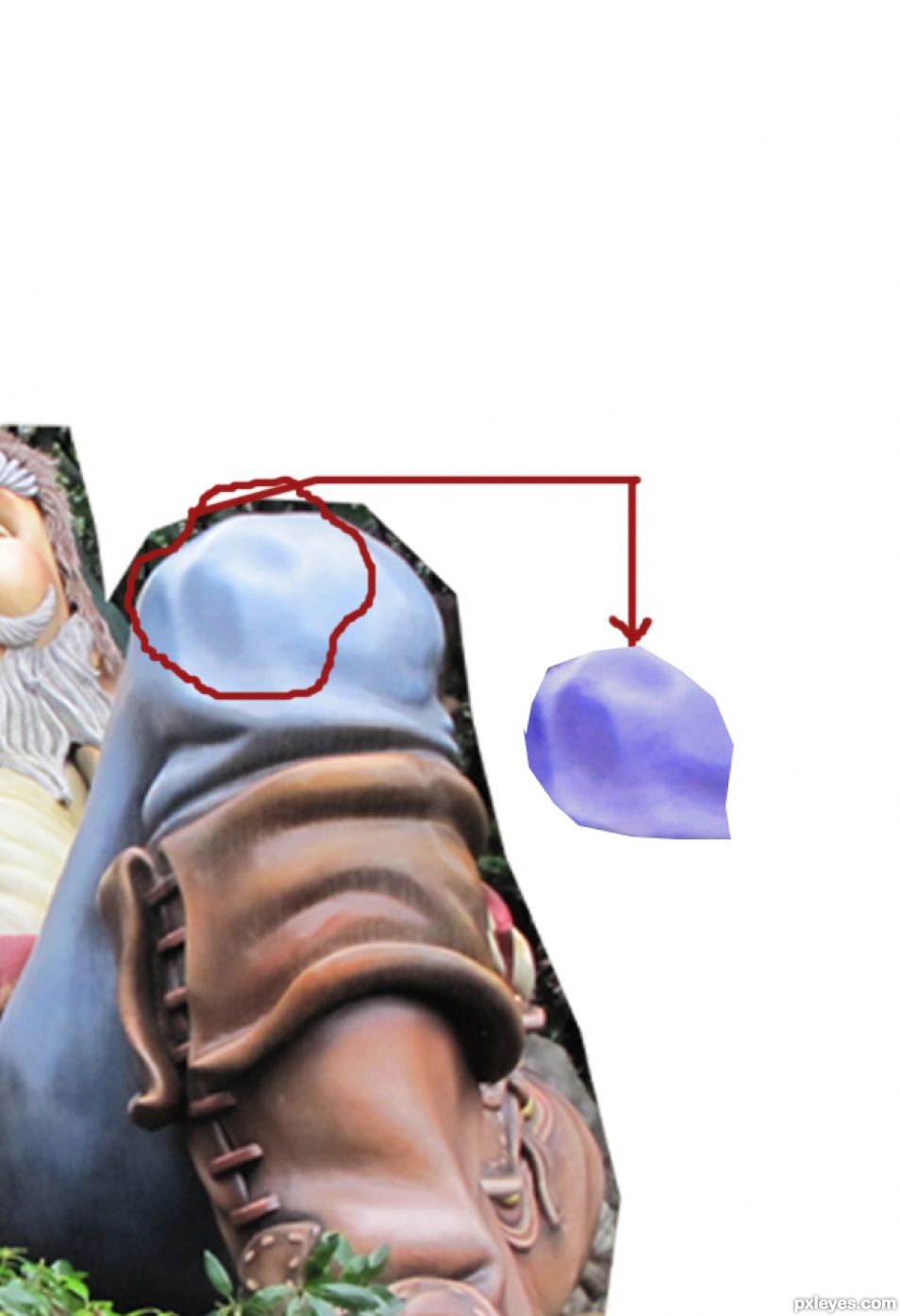 Creation of  Little Bird: Step 3