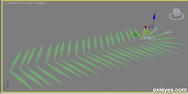Creation of In contrast: Step 14