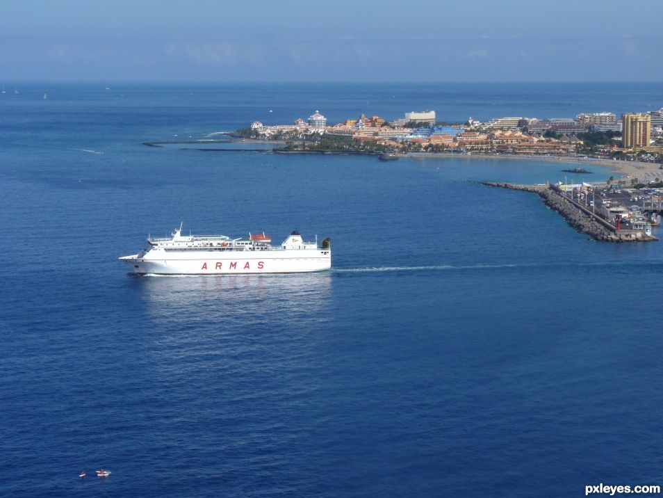 The Atlantic Ocean at Los Cristianos 