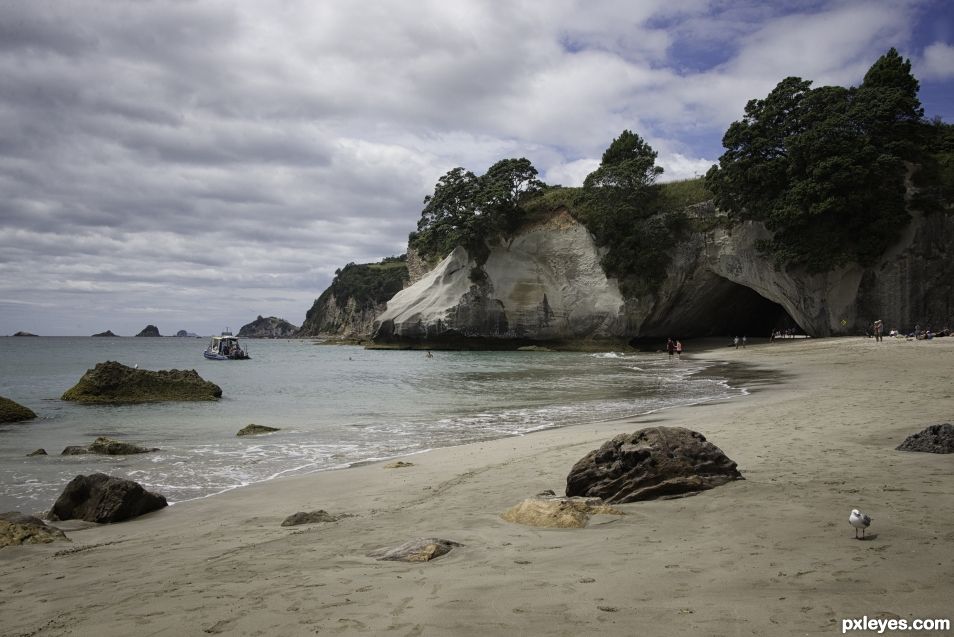 Cathedral Cove, New Zealand