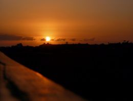 Orange sun