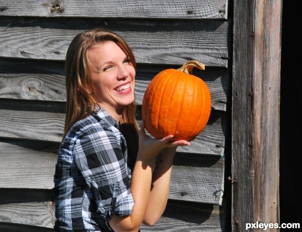 Pumpkin Patch Smile