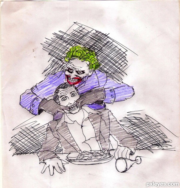 Creation of Joker can make u Smile: Step 3