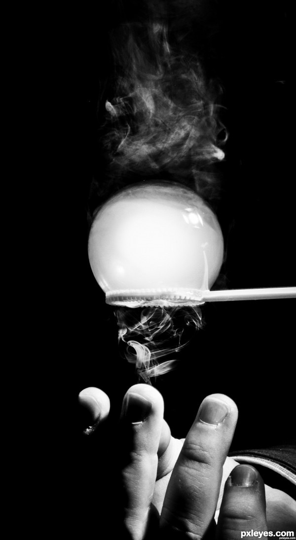 Creation of Smokey Finger: Step 2