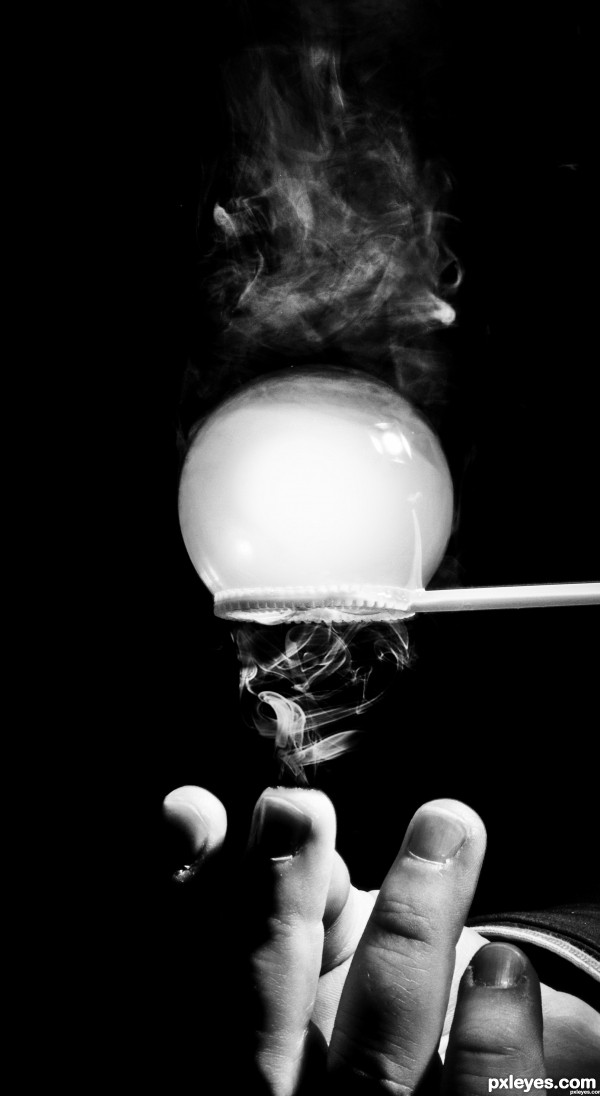 Creation of Smokey Finger: Step 3