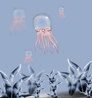 Creation of Transparent Jellyfish: Step 7