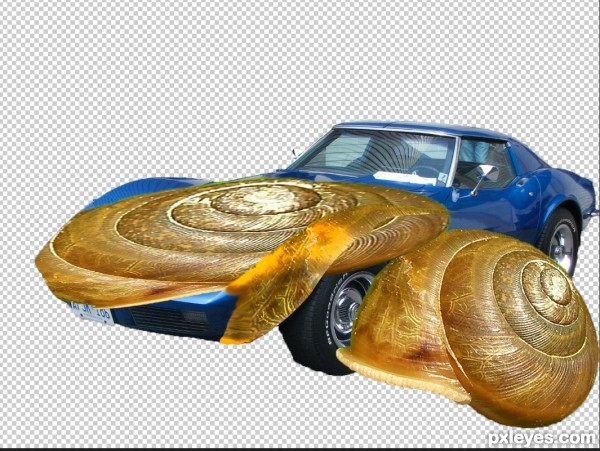 Creation of Watching The "S" Car Go: Step 1