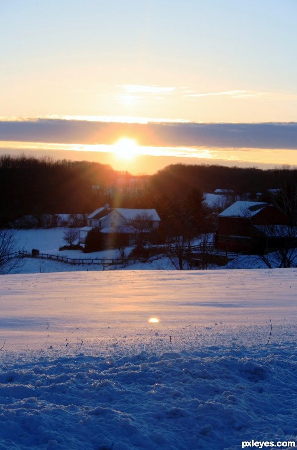 Winter Sunset