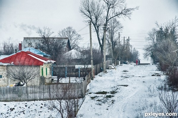 Winter in "The village"