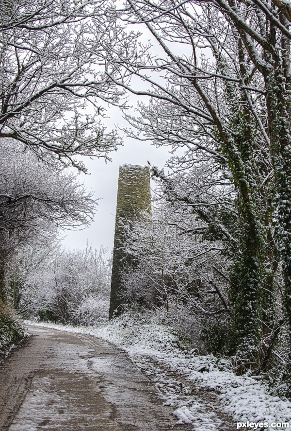 helston in the snow