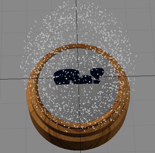 Creation of Pxleyes snowglobe: Step 4