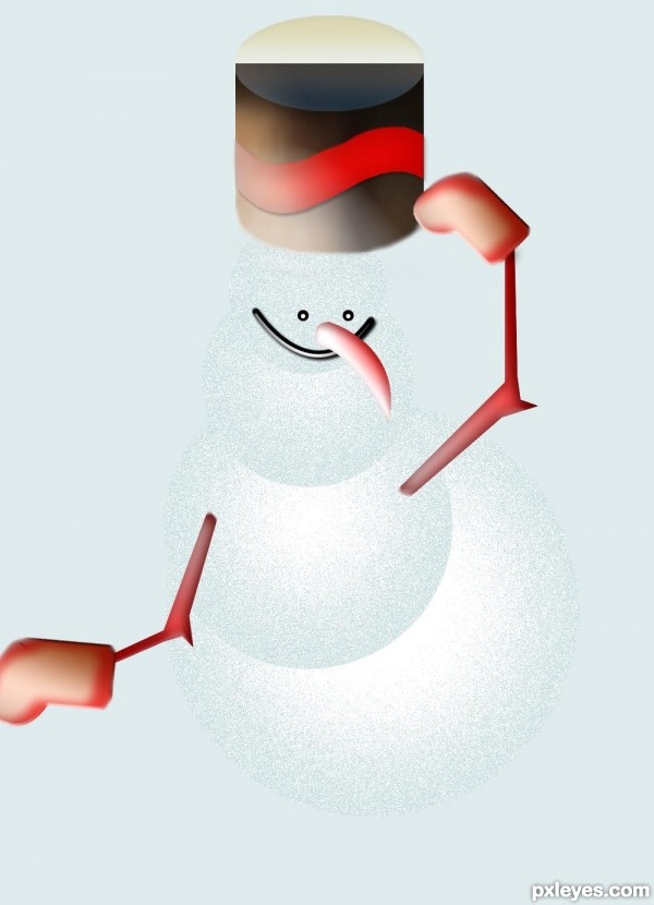 Creation of Snow Maan!: Step 5